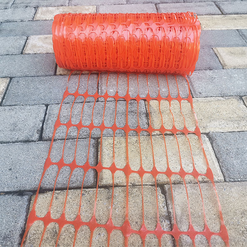 pe underground warning net, plastic buried safety net, stretched pipe isolation net, for municipal engineering