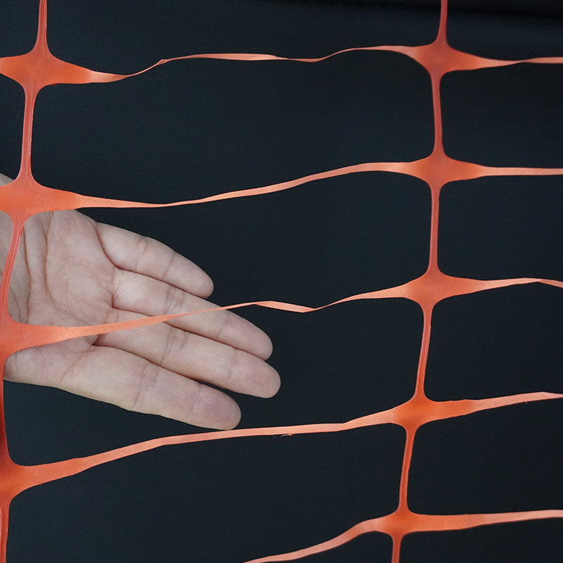 3' orange plastic safety fence 40 grams stretch the isolation barrier construction site warning fence