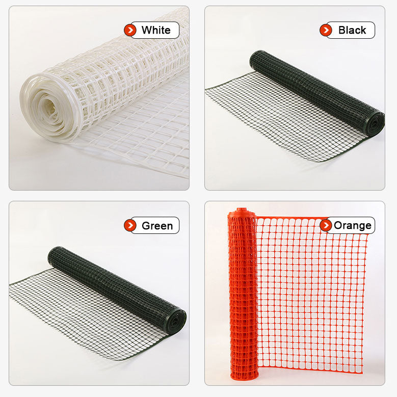 4.9ft PE fence for land enclosure, poultry farming plastic fence, animal barrier fence, grid plastic net