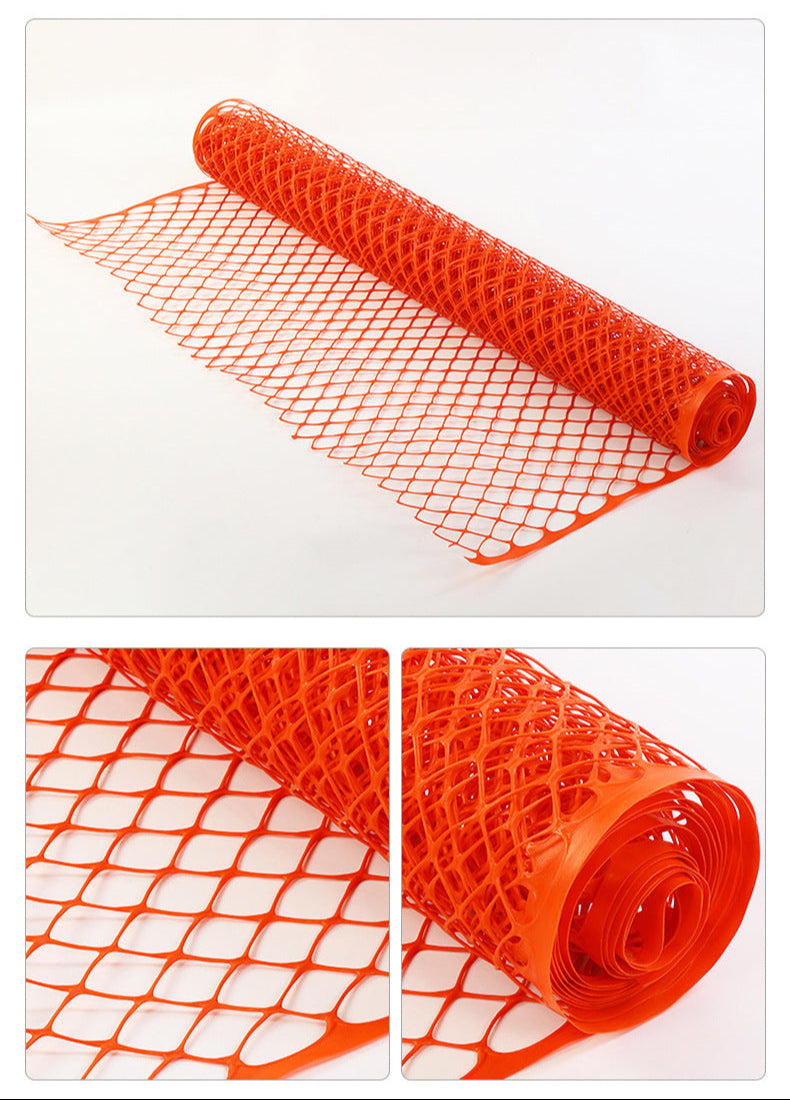 Durable chicken and duck breeding area net for soil and masonry grid poultry enclosure net outdoor plastic barrier