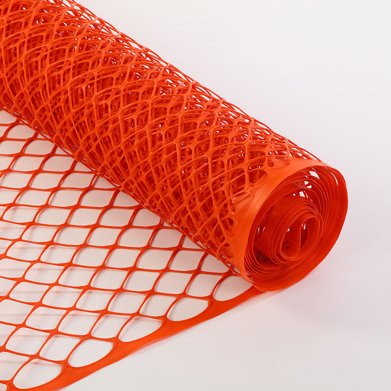 Brand-new hexagonal hole plastic fence net, fish pond isolation and protection, chicken farming fence, breeding net, outdoor safety warning